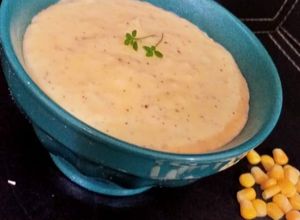 Una foto de Crema de choclo 🌽