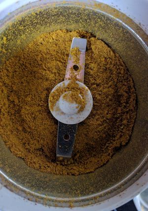A picture of Garam Masala - Indian spicemix.