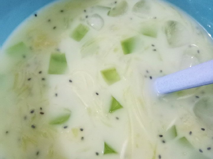 Resep Es Buah Melon Anti Gagal