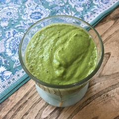 A picture of Super-green smoothie - vegan.