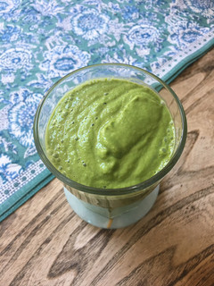 A picture of Super-green smoothie - vegan.