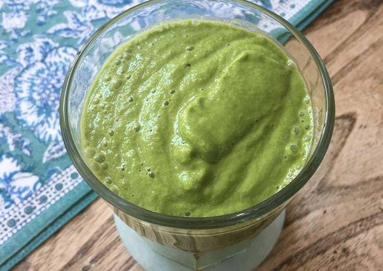 Easiest Way to Prepare Homemade Super-green smoothie - vegan