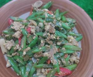 Resep Mudah Tumis buncis telur orak arik Enak dan Sehat