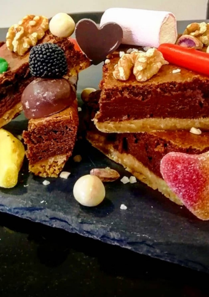 Una foto de Xocolata!!!!! Tarta de chocolate
