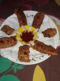 Fish pattern samosa