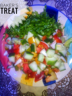 Salad a saukake ainihin hoton girkin