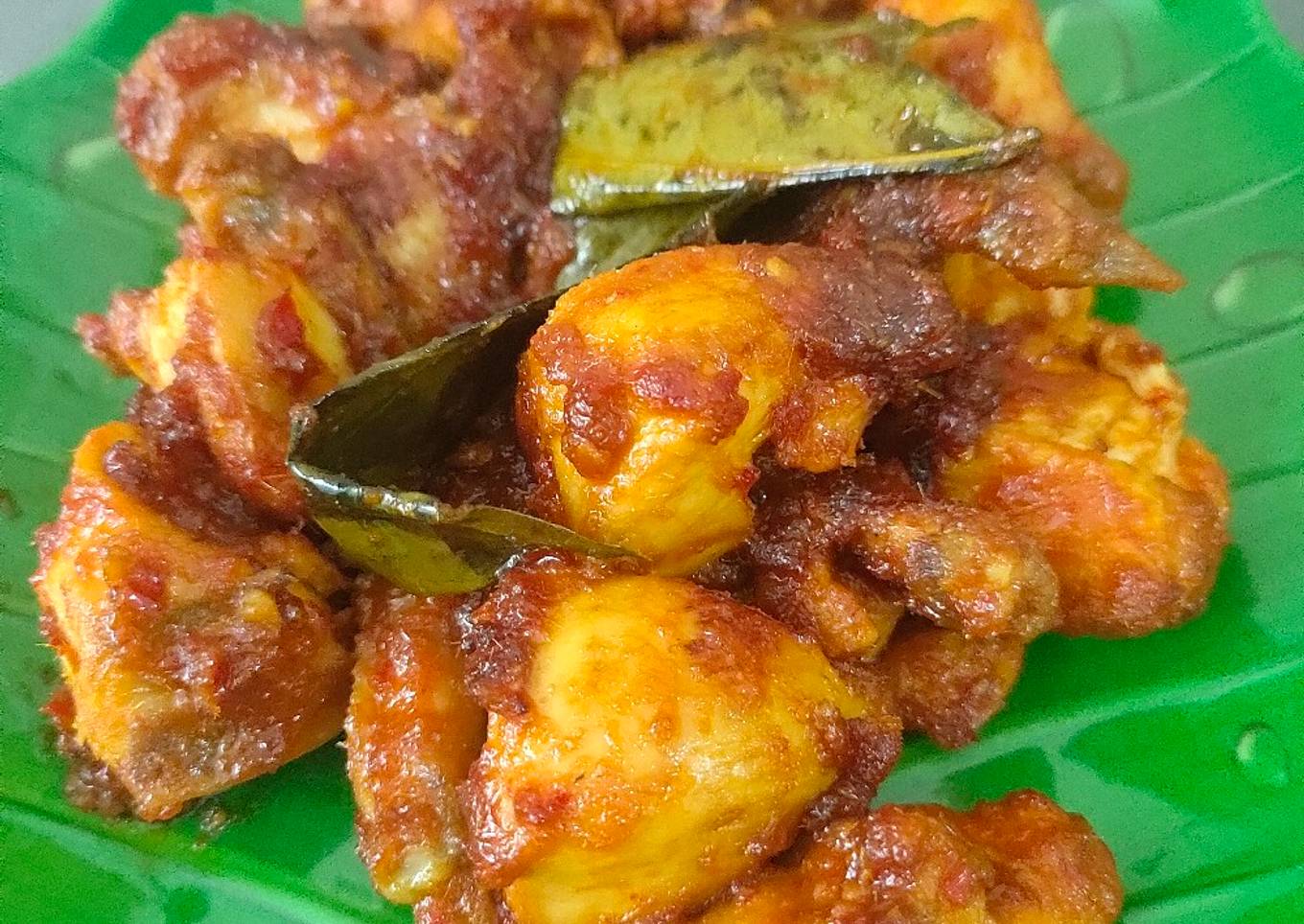 Balado ayam manis