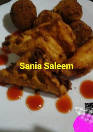 A picture of Bread Pakoras.