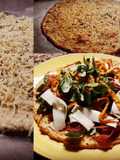 Pizza de coliflor fría
