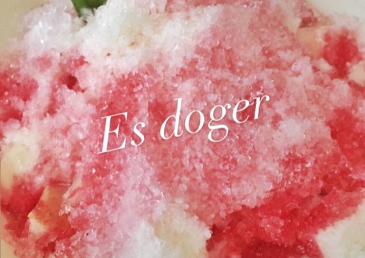 Bagaimana Menyiapkan Es Doger, Enak Banget
