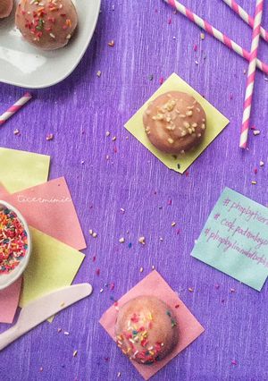 Gambar Lavender Glazed Doughnut#phopbylinimohd#batch18