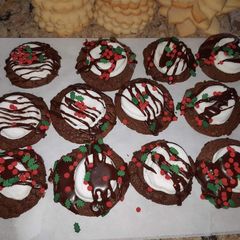 A picture of Hot Cocoa Cookies.