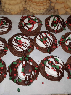 A picture of Hot Cocoa Cookies.
