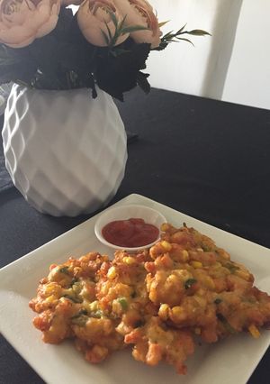 A picture of Corn Fritter Indonesian style.