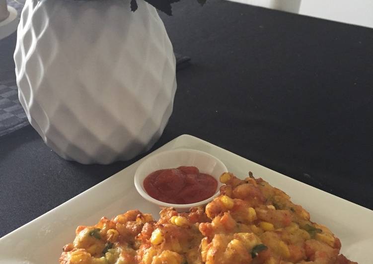 Easiest Way to Make Homemade Corn Fritter Indonesian style