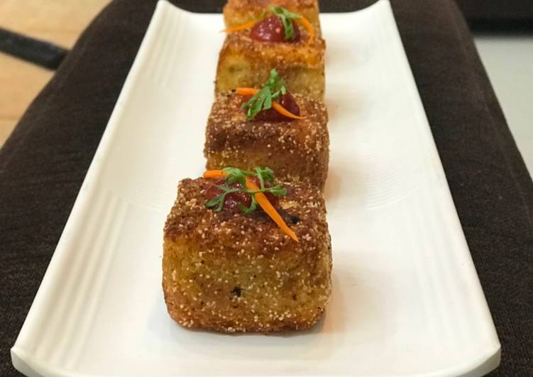 Simple Way to Prepare Ultimate Aloo Paneer Sandwich