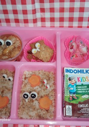 Foto resep Bekal sekolah : capcay kuah merah