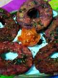 Besil dry beetroot dounuts