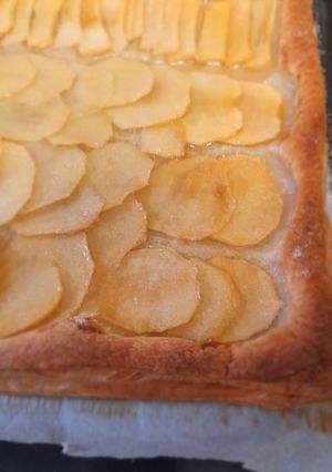 Foto principal de Hojaldre con manzana y miel