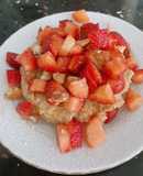 Bánh dâu Tây lạnh (nướng nckd)🍓🍰🍯