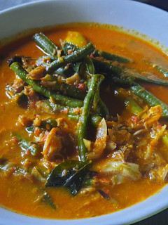 Foto resep Kuah kari jantung pisang