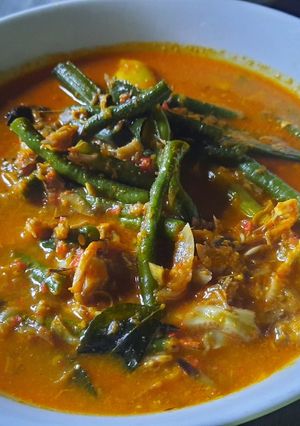 Foto resep Kuah kari jantung pisang