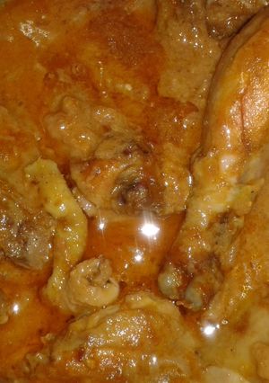 A picture of Coconut Chicken Curry # CoastalCoconutRecipeChallenge#.