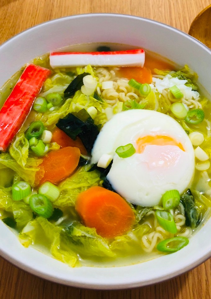 Una foto de Ramen instantáneo