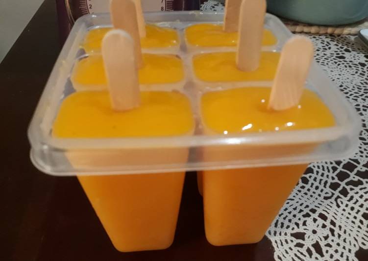 Resep Mango Sorbet Seger, Enak Banget