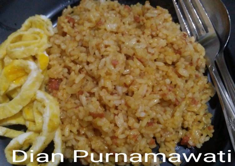 Resep: LezatNasi Goreng Kornet