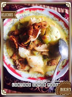 Foto resep Lontong sayur padang