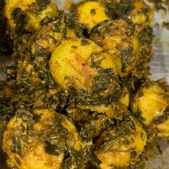 Dum Aloo Methi A picture of Dum Aloo Methi.