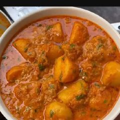 A picture of Mangodi ki sabzi.