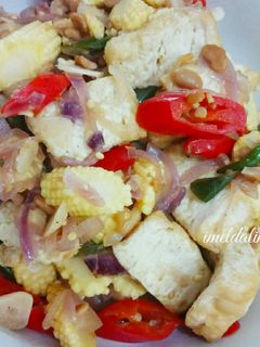 Foto resep Tumis Tauco Tahu Jagung Muda