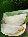 Chakka appam/ steamed jackfruit rice cake