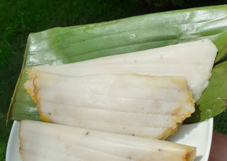 Chakka appam/ steamed jackfruit rice cake