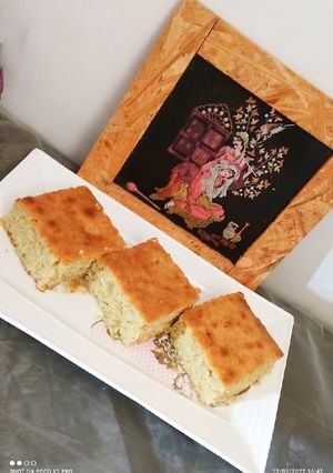 عکسی از دستور کیک هلو (Peach Cake)