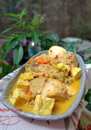 Foto resep 🐔 Ayam pedas kuah santan 🐔