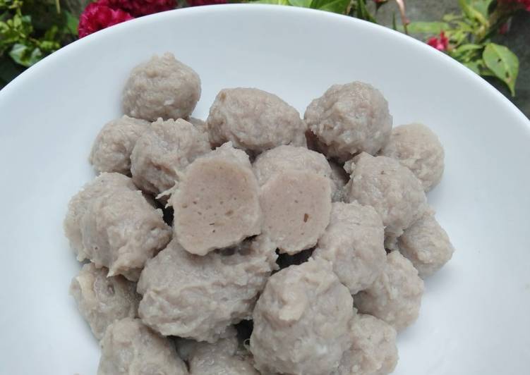 Bakso Sapi (Pakai Blender)