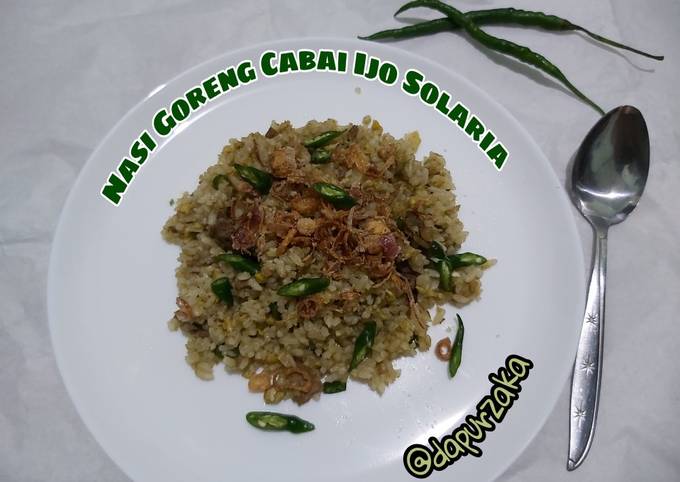 153 》Nasi Goreng Cabai Ijo ala Solaria