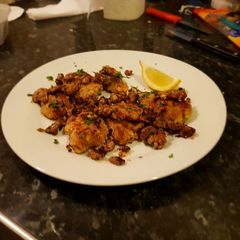 A picture of Lamb/Chicken Cutlets.
