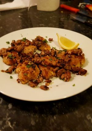 A picture of Lamb/Chicken Cutlets.