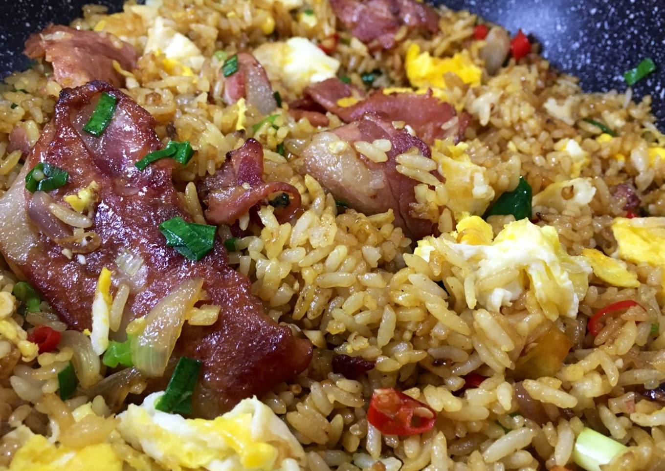 Nasi goreng bacon (Modif resep ci Xanders)