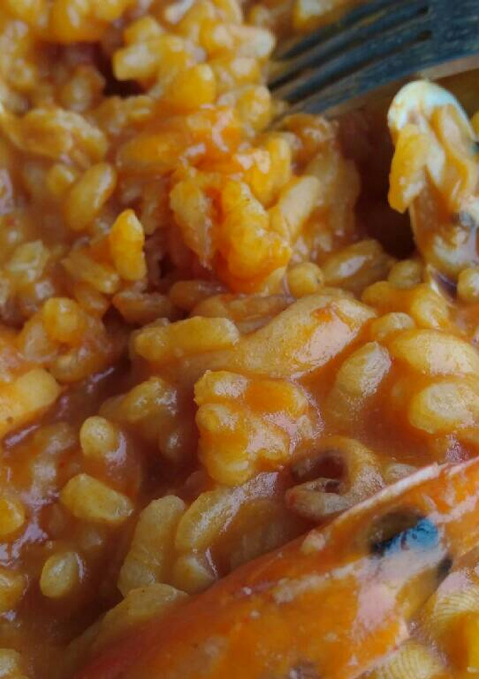 Una foto de Arroz caldoso con gamba arrocera