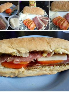 Foto resep Ham Sandwich