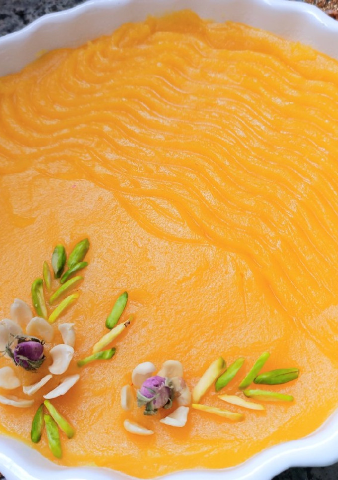 عکسی از دستور حلوا آرد برنج