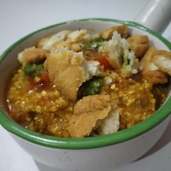 A picture of Tamatar ke chaat.