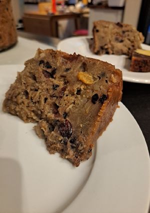 Une photo de Christmas pudding