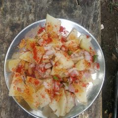 A picture of Aloo Kachalu.
