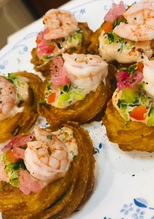 Foto resep Churros salad